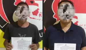 Polres Muna Resmi Tahan Dua Tersangka Tindak Pidana Narkotika