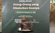 Ustaz Adi Hidayat Beberkan Ada 5 Keutamaan Sedekah, Yuk Bersihkan Dosa dan Menyucikan Harta