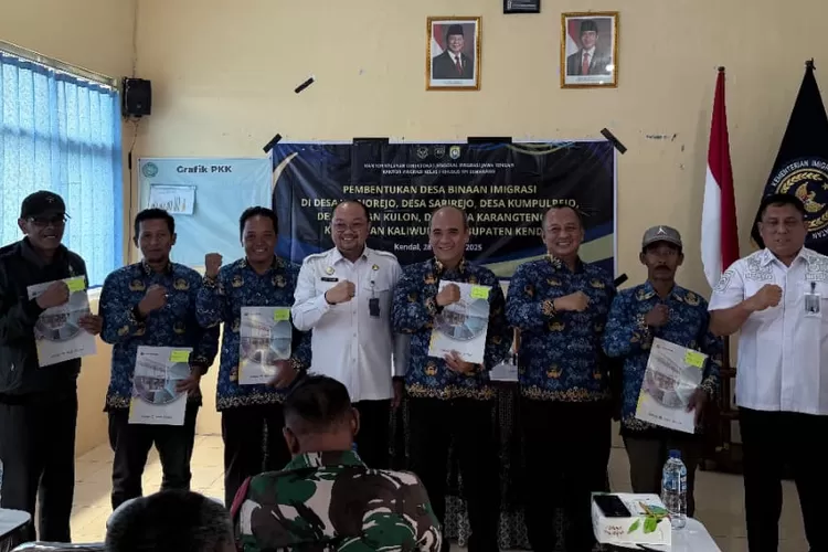 Lima Desa di Kendal Resmi Jadi Desa Binaan Imigrasi Semarang untuk Perkuat Pengawasan WNA