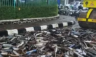 Knalpot di Polres Bogor Dimusnahkan, Sebagian Akan Dibuat Tugu