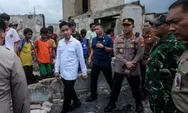 Kebakaran hebat di Kemayoran, Wakil Presiden RI Gibran Rakabuming Raka kunjungi TKP dan korban, sebanyak 543 rumah habis terbakar