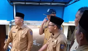 Supian Suri Longok Kerusakan Gedung SMPN 26 Depok, Ini yang Disampaikan