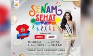 Meriahkan HUT Ke-44 Yogya Group, Yomart Gelar Senam Sehat Bersama Puteri Indonesia di Cibaduyut