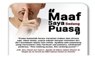 Jika Seseorang Mencela dan Usil, Katakanlah 'Aku Sedang Puasa'