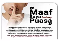 Jika Seseorang Mencela dan Usil, Katakanlah 'Aku Sedang Puasa'