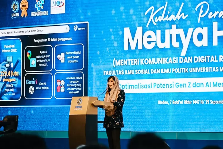 Menteri Komunikasi dan Digital Meutya Hafid