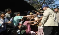 Kebahagiaan Anak-Anak Pengungsi Nagekeo Bertemu Presiden Prabowo, Bentuk Kepedulian Negara Terhadap Gempa NTT 