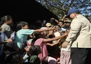 Kebahagiaan Anak-Anak Pengungsi Nagekeo Bertemu Presiden Prabowo, Bentuk Kepedulian Negara Terhadap Gempa NTT 