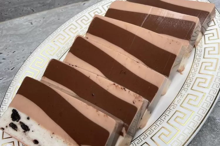 Puding Milo Oreo hanya dengan 3 bahan, yuk intip cara buatnya! (Instagram/@lanikarassoan)