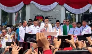 Rudy dan Jaro Ade Resmi Mendaftar ke KPU, Relawan Dipastikan bakal Digabung