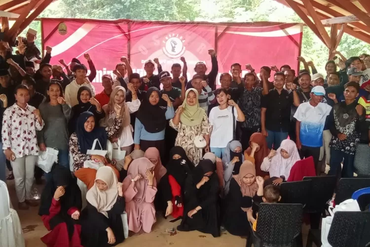 Pospera Purwakarta gelar seminar wirausaha di Desa Wanawali, Kecamatan Cibatu. (Foto: Aik )