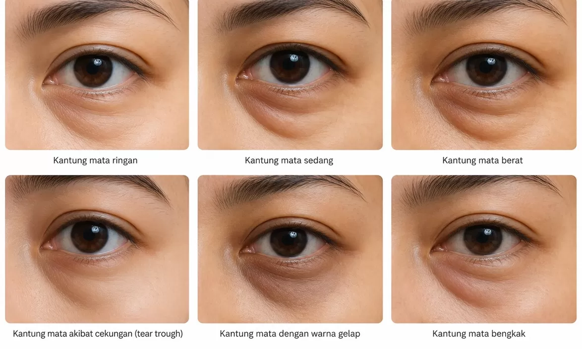Cara Menghilangkan Kantung Mata dengan Cepat, Alami, dan Aman. (kliksolonews/dok)