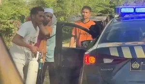 AIPTU Syamsumarlin Sigap Evakuasi Balita Tenggelam ke Rumah Sakit Santa Anna
