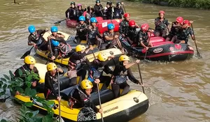 16 Daerah Ikuti BK Arung Jeram, Kabupaten Bogor Turunkan 19 Atletnya