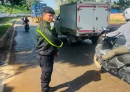 Lakukan Patroli saat Hujan, Sat Samapta Polresta Barelang Pastikan Kondisi Wilayah Batam Aman dari Banjir dan Pohon Tumbang