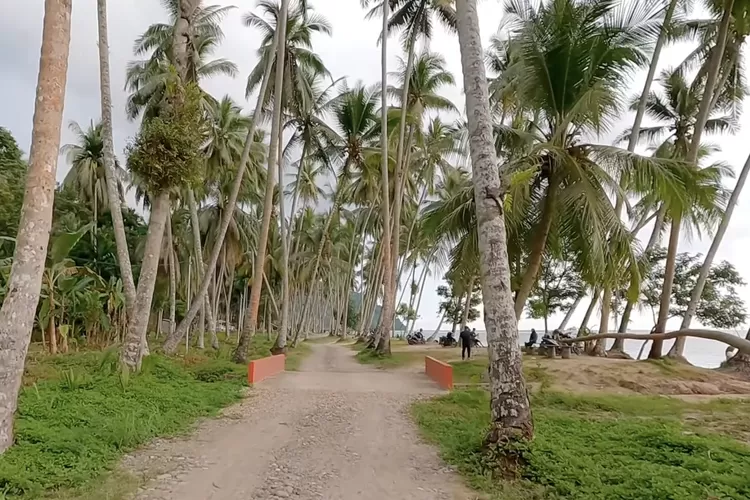 Nikmati healing tipis-tipis di Pantai Nirwana, Padang Sumatera Barat! (Tangkapan layar Youtube @hartanvideo3475)