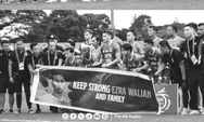 Momen Haru Sebelum Kick-off: One Minute Silence untuk Ezra Walian di Tengah Kemenangan Dramatis Borneo FC atas Persik Kediri di Liga 1