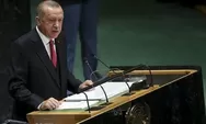 Momen Tegang! Mikrofon Erdogan Mati Saat Pidato Soal Palestina di PBB