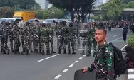 TNI Turut Terjun Pada Aksi Demo di Gedung DPR RI Senayan, Polri Sebut Sudah Sesuai SOP