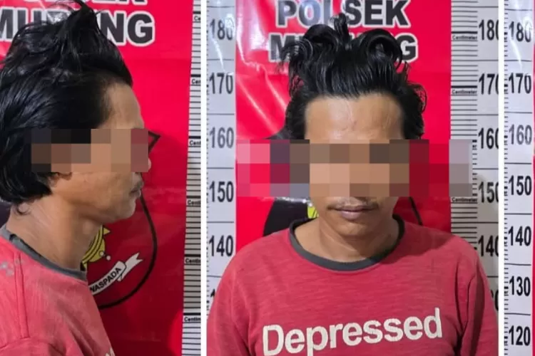 Pelaku dugaan pencabulan anak di bawah umur (kalteng Lima)