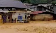 Warga Sibolga Mulai Khawatir, Sungai Aek Doras Kembali Meluap