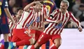 10 Pemain Barcelona Digulung Atletico Madrid 0-2