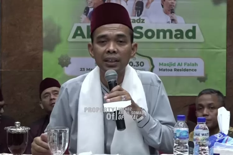 Ustaz Abdul Somad (Tangkapan Layar YouTube Ustadz Abdul Somad Official)