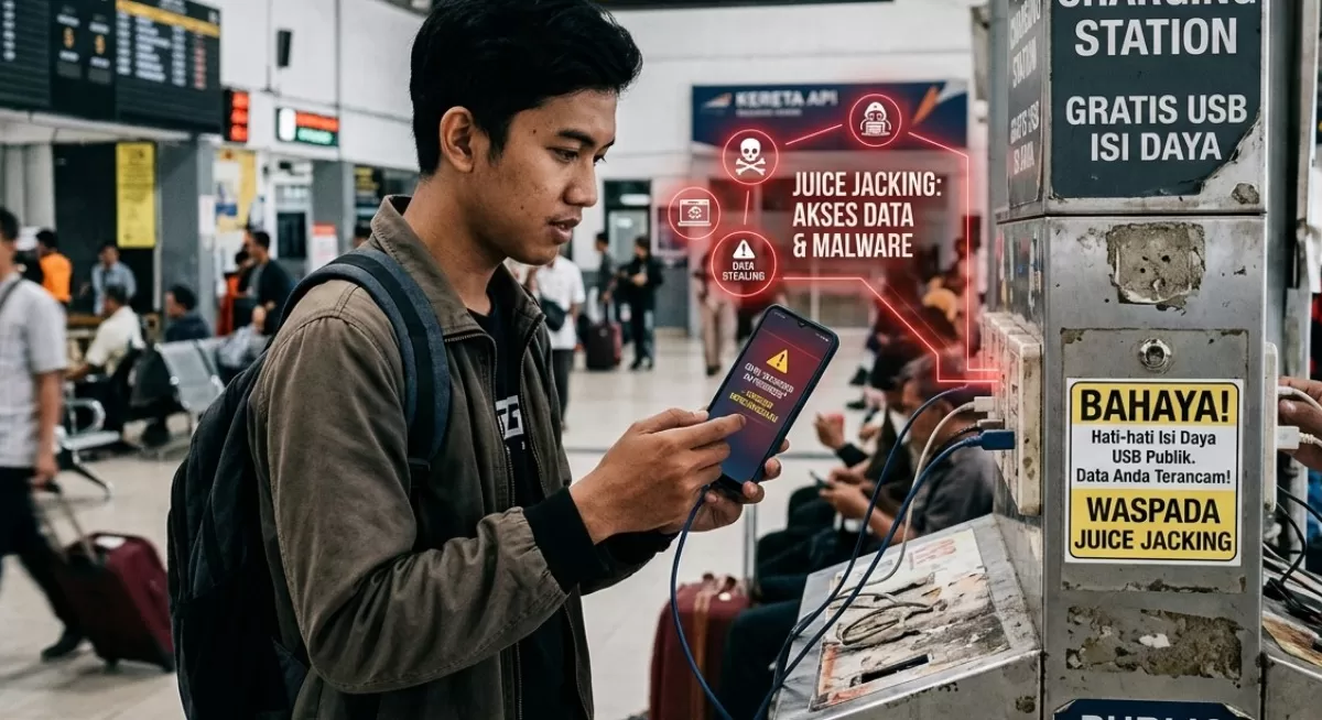 Waspadalah! Inilah Bahaya Isi Daya di USB Publik (Ilustrasi)