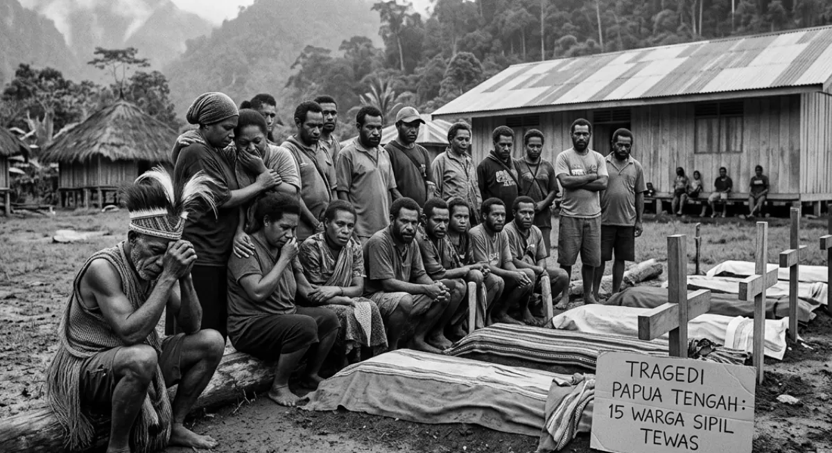 Tragedi Papua Tengah: 15 Warga Sipil Tewas, Menteri HAM Desak Pelaku  Penembakan Segera Menyerahkan Diri - Signal 24