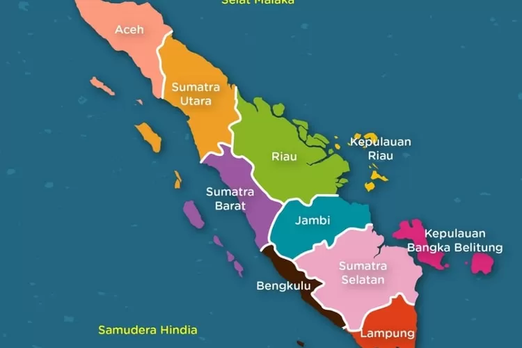 Ilustrasi Pulau Sumatra
