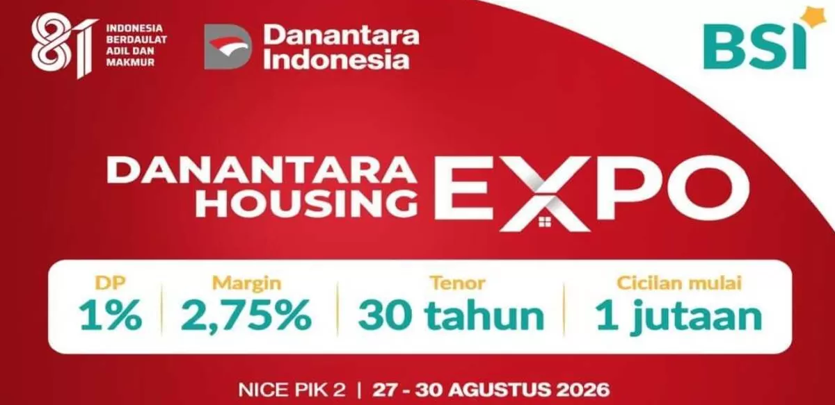 Dukung Program 3 Juta Rumah, BSI Siapkan Pembiayaan Syariah Murah di Danantara Housing Expo 2026 ! Ada Banyak Promo Spesial Nih (Dok. BSI)