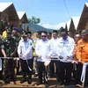 Didampingi Bupati Sukabumi, Dudung Resmikan Hunian Tetap Korban Banjir Cisolok