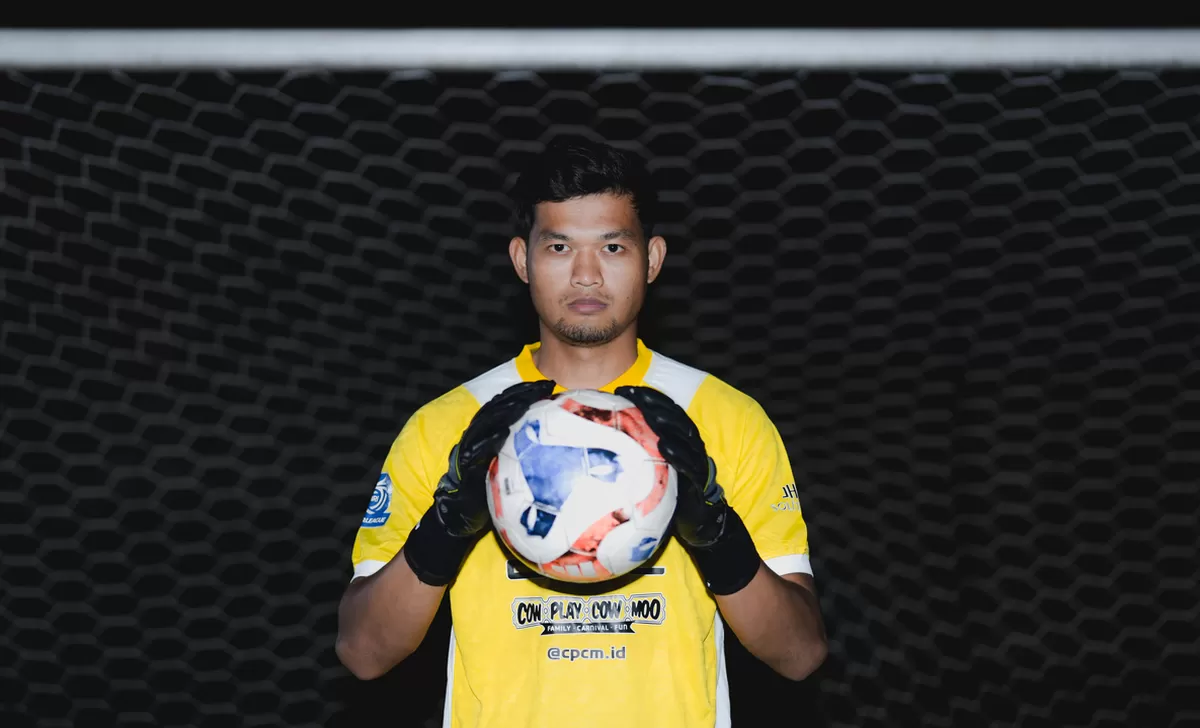 Kiper Muhammad Riyandi jadi rekrutan baru Banten Warrior menuju Super League 2026/27.