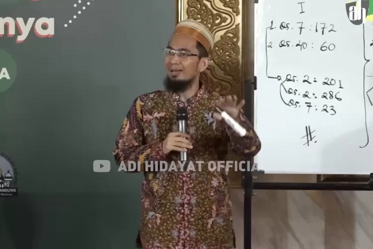 Ustaz Adi Hidayat Jelaskan Cara Mengatasi Masalah yang Tidak Ada Solusi (Tangkapan Layar YouTube Adi Hidayat Official)