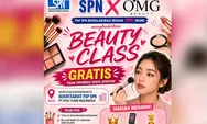 Gandeng Brand Kecantikan, Serikat Pekerja Nasional PT Pou Yuen Gelar Pelatihan Rias Gratis
