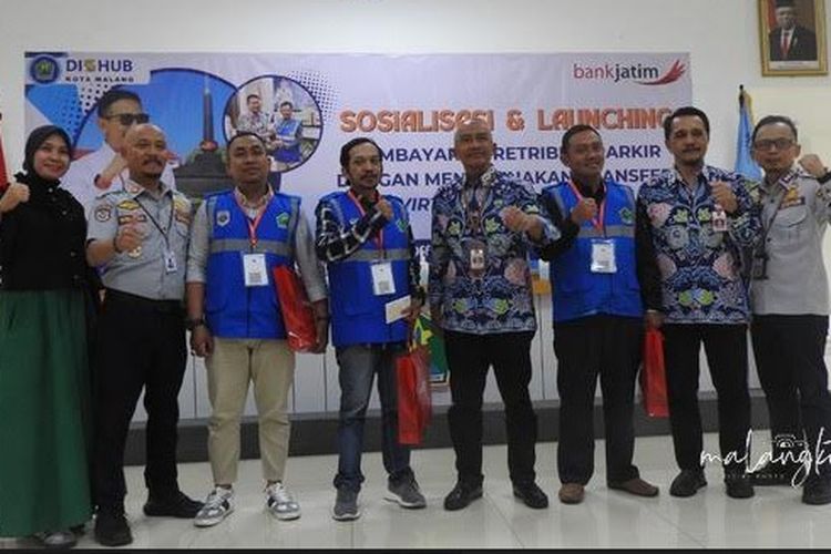 Bayar Parkir di Malang Sekarang Bisa Non-Tunai, Sudah Disosialisasikan Dishub Pemkot Malang!