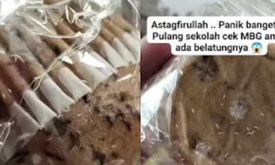 Orang Tua Siswa di Jepara Ungkap Kondisi Roti MBG Anaknya Penuh Belatung