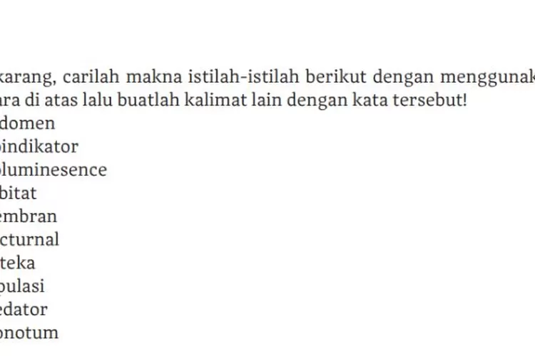 Kunci Jawaban Bahasa Indonesia Kelas 10 Bab 1 Halaman 16 Kurikulum ...