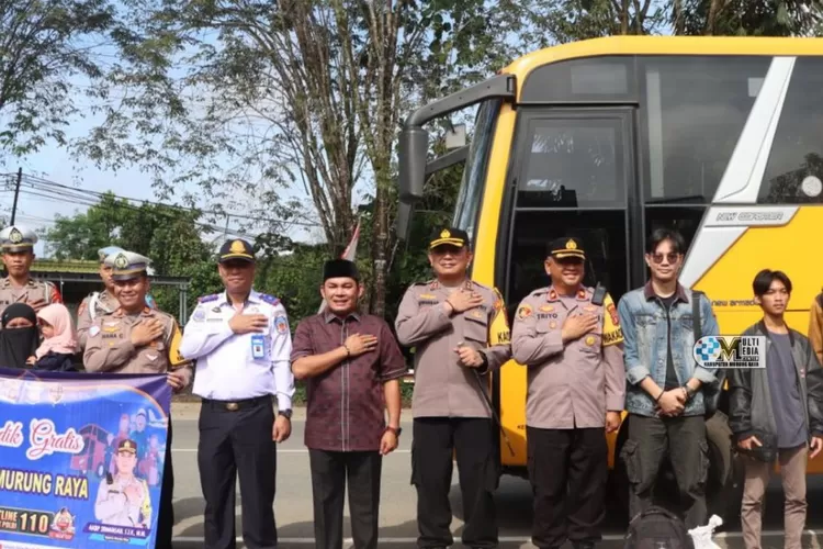Wabup Mura Rahmanto Lepas Peserta Mudik Gratis Tujuan Muara Teweh (kalteng lima)
