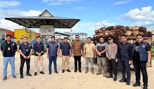 Dampingi Pengawasan Harga TBS Sawit, Ditreskrimsus Polda Sultra Pastikan Perusahaan Patuhi Harga Acuan Pemerintah