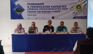 Dongkrak Peningkatan Kapasitas Pelayanan Kelembagaan Desa, Pemcam Cijeruk Gelar Pembinaan