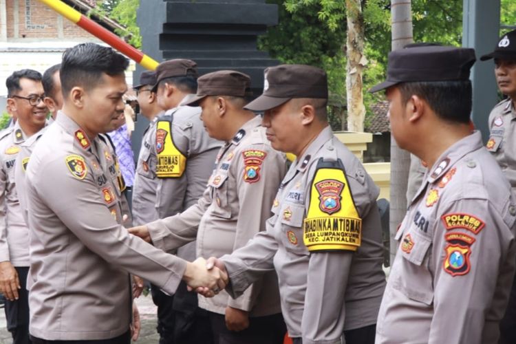 Polres Nganjuk Sekat 5 Titik Perbatasan Jelang Malam 1 Suro 2026, Antisipasi Konvoi Massa ke Madiun