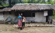 Miris! Ibu Dua Anak di Lhok Pawoh Abdya Bertahan di Gubuk Berlapis Plastik