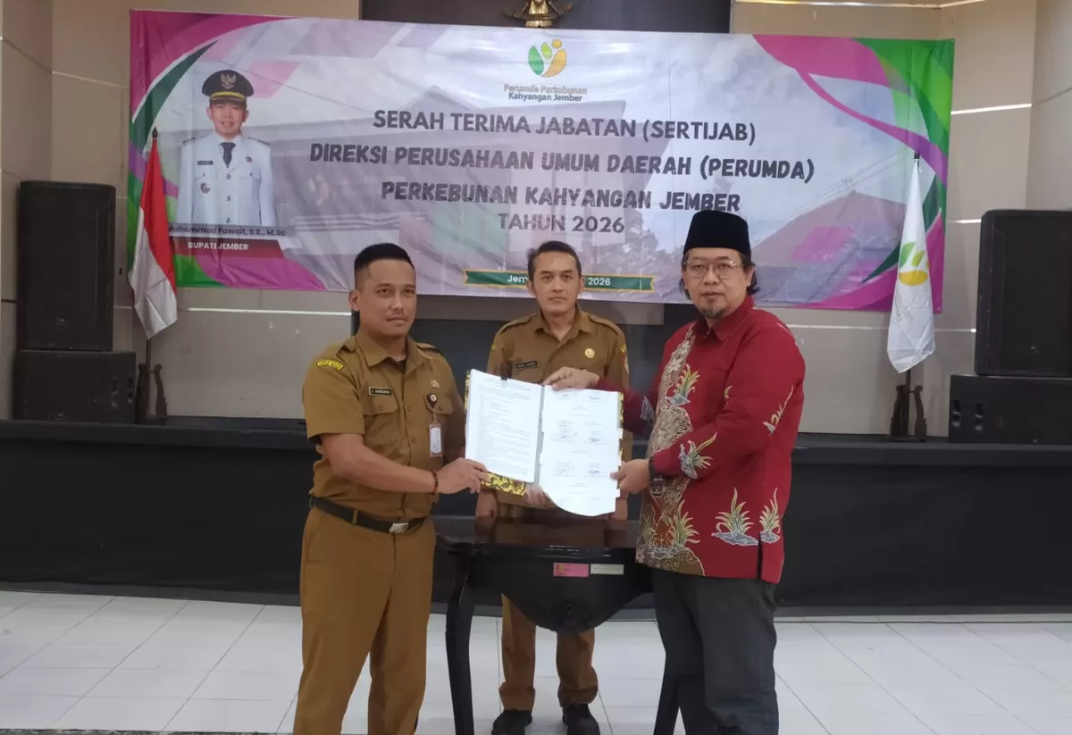 Sertijab PDP Kahyangan. (Angga Juli Setiawan/SketsaNusantara.id)
