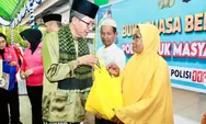 Walikota Batam Bersama Polda Kepri Buka Puasa Bersama dan Santuni Warga Pulau Galang