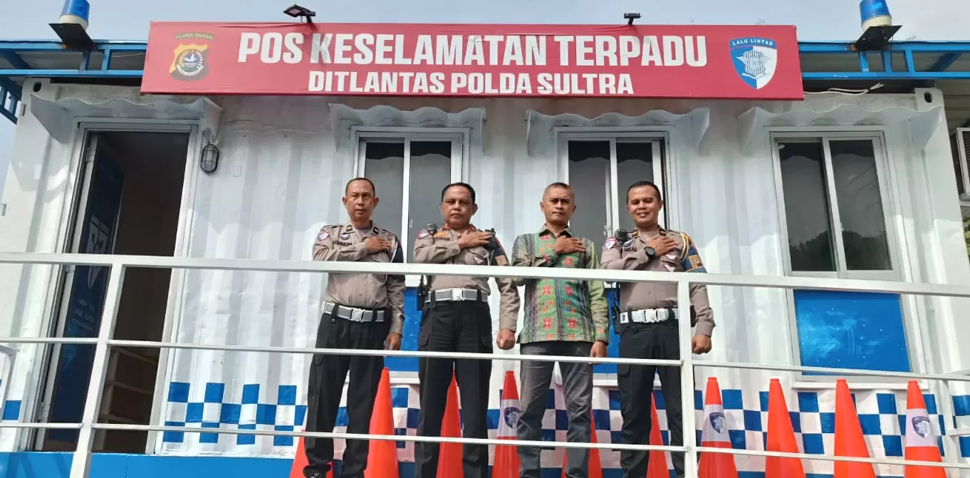 Pos Keselamatan terpadu di Konawe