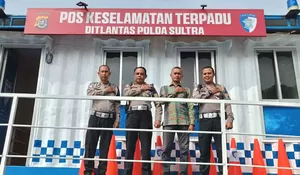 Perkuat Layanan Lalu Lintas, Ditlantas Polda Sultra Dirikan Pos Mobile Keselamatan Terpadu