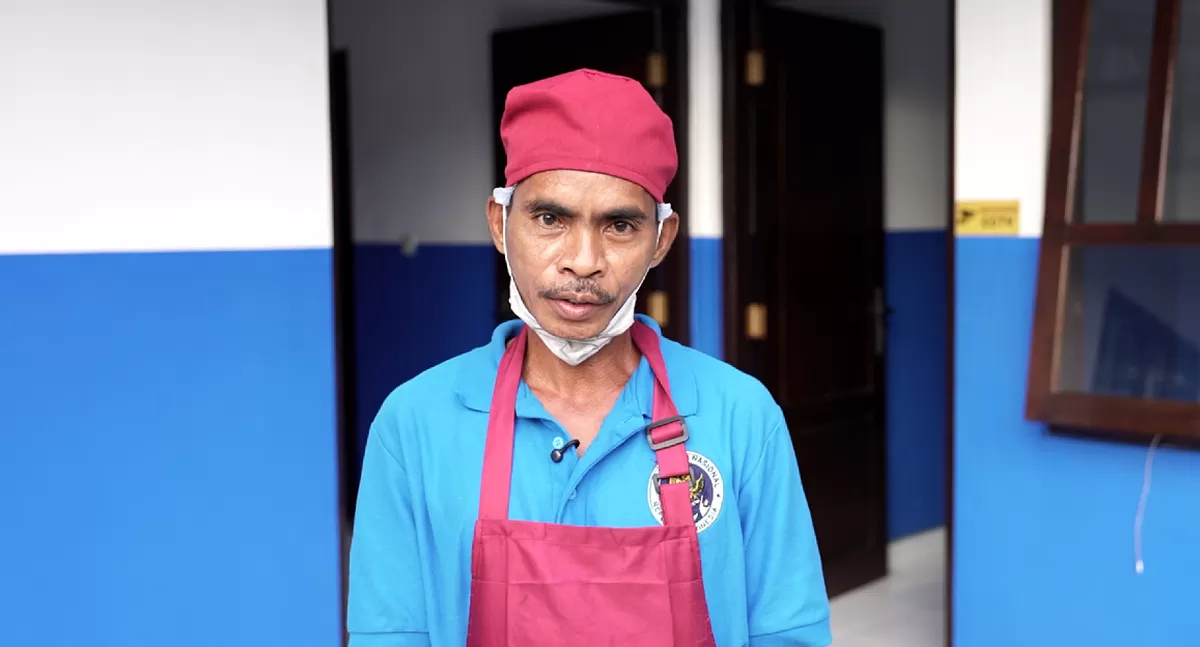 Kisah Mantan Narapidana Menata Ulang Hidupnya Lewat Dapur MBG, Pernah Terjerumus  (Kalimantansatu.com/Dok. Tim Media Presiden Prabowo Subianto)