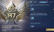 Apa Pesan Rahasia Kejuaraan M di Chat 1 Kali? Waktu Terbatas, Cara Ketik dan Klaim Border Avatar Final M7 Championship MLBB, Aurora Gaming PH Juara M7