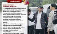 Abdya Masuk Wilayah Hidrometeorologi Hingga Pekan Depan, Bupati Safaruddin Ingatkan Kewaspadaan
